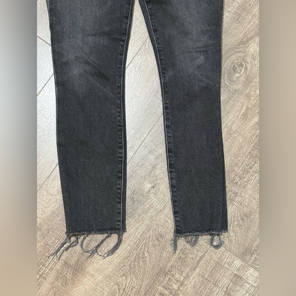 AGOLDE Pinch Waist Skinny Jeans - vintage black wash - size 24 - Picture 3 of 8